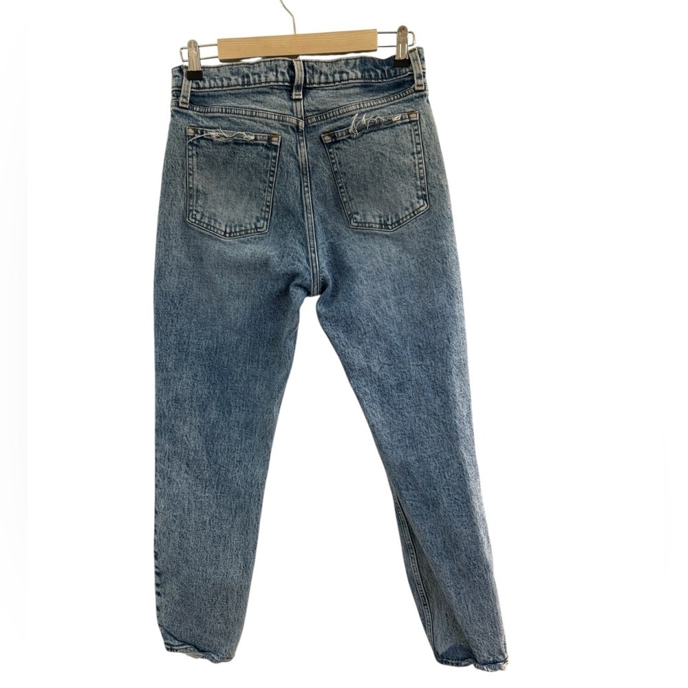 Abercrombie Fitch Women's Curve Love The Mom High Rise Tapered Jeans Size 29 8 - Picture 2 of 11